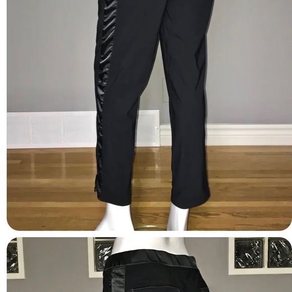 Lululemon rise and shine tuxedo pants EUC 6 - Picture 3 of 11